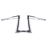 Santee Gloss Black 2" Fat 12” Rise Borrachos Handlebar Fit For Harley Softail Sportster